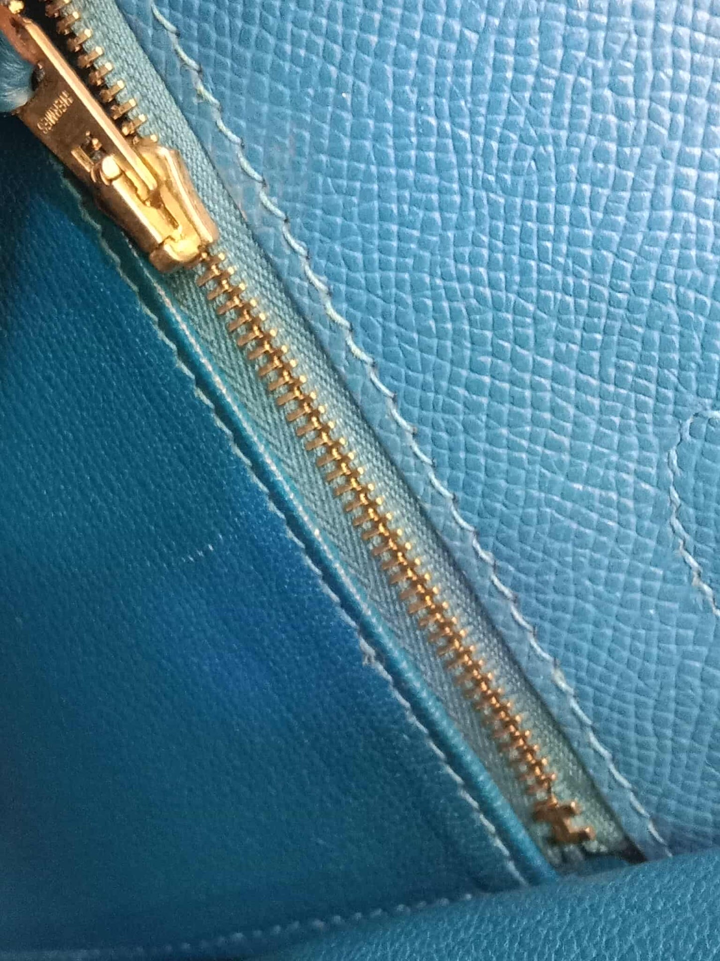 Hermes Kelly 28 Mykonos Sellier Epsom Stamp O Square 2011