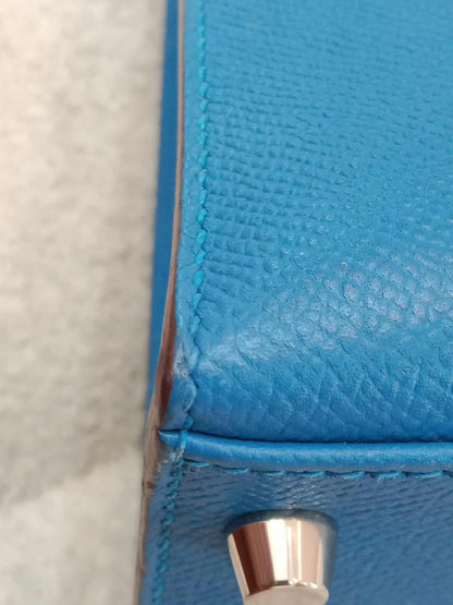 Hermes Kelly 28 Mykonos Sellier Epsom Stamp O Square 2011