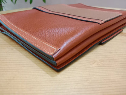 Hermes H Passant Clutch Bicolor Stamp Z 2021