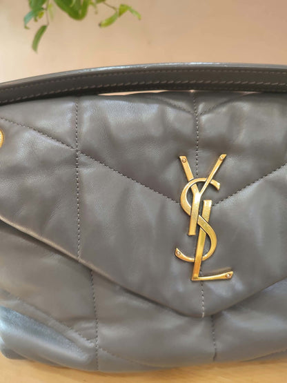Saint Laurent Loulou Dark Gray Bag