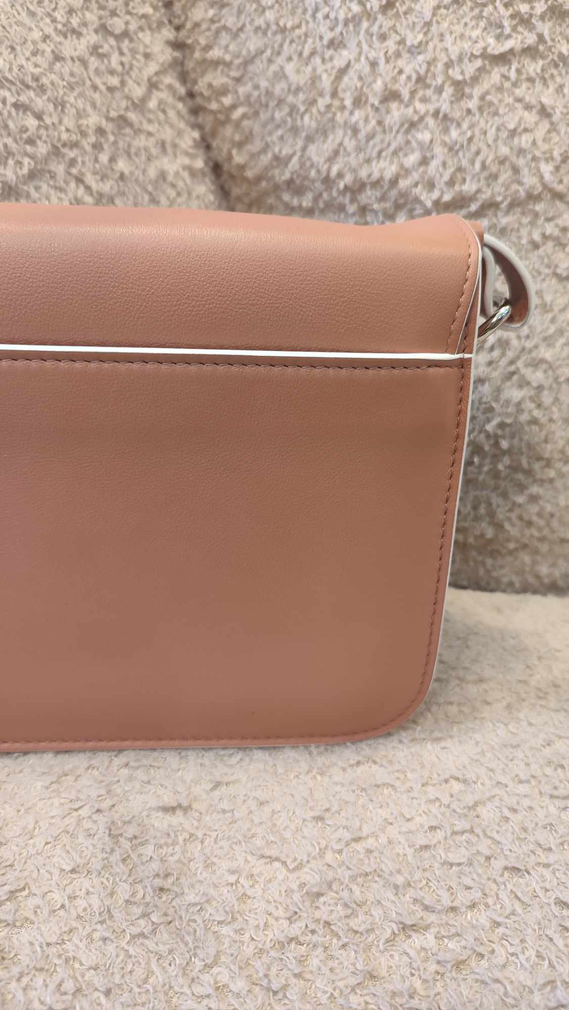 Loro Piana Artemis Salmon Pink Calfskin Bag