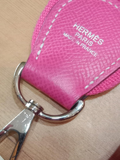 Hermes Evelyne Pink Epsom PM Stamp O Square 2011