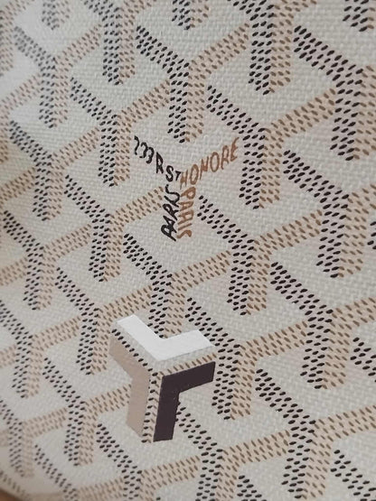 Goyard Bellechasse Biaude White PM