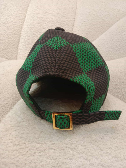Louis Vuitton Damier Pop Cap in Green Canvas