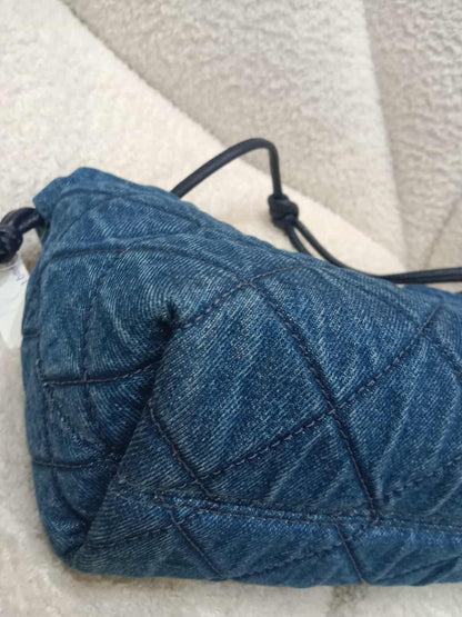 Tory Burch Denim Blue Quilted Bag