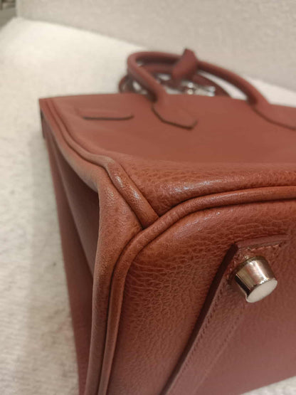 Hermes Birkin 30 Ardennes Noisette Stamp I Square 2005