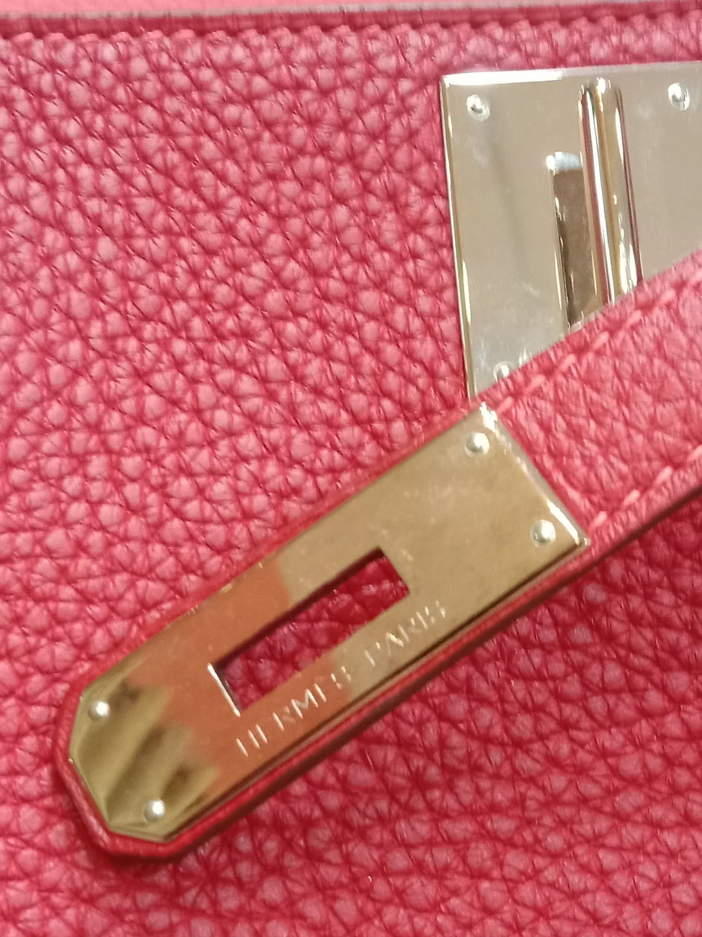 Hermes Jypserie 28 Rouge Casaque Clemence Stamp B 2023