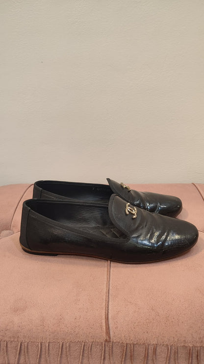 Chanel Mules Black Size 38C