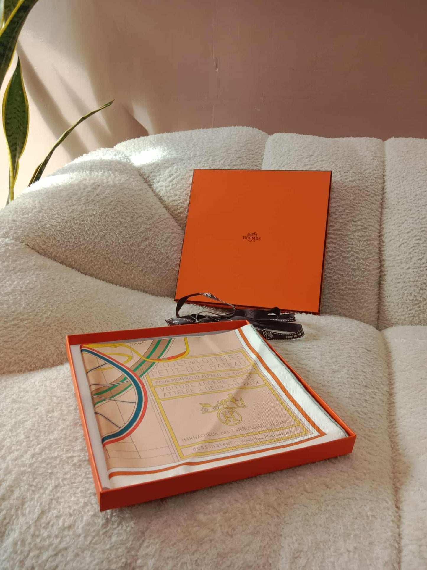 Hermes "Project de Voiture Petit-Duc Bateau" by Christian Renonciat 90 cm