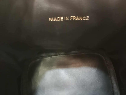 Chanel Denim Vanity Gold-Tone Hardware and the Signature Interlocking CC Logo Series 4