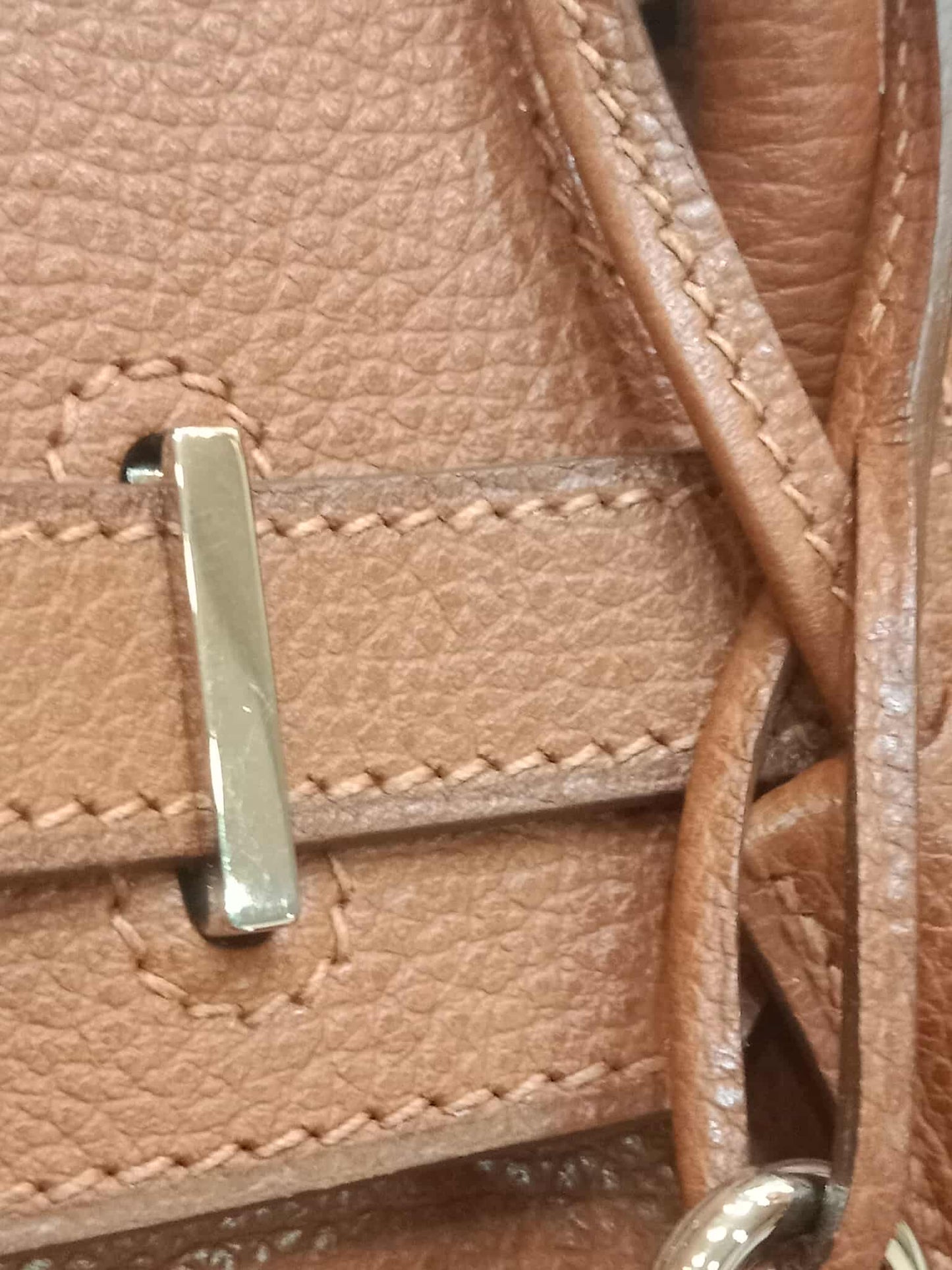 Hermes Birkin 30 Ardennes Noisette Stamp I Square 2005