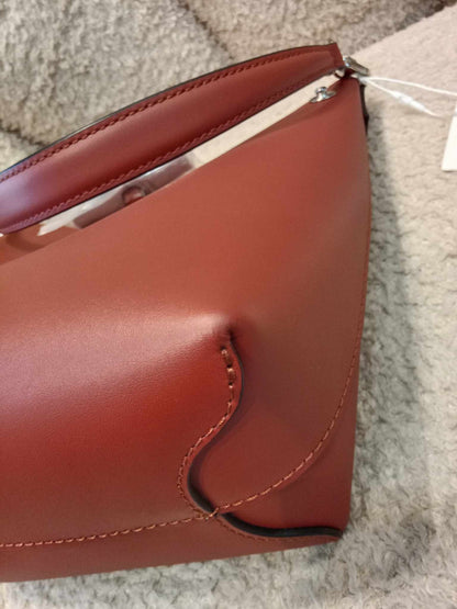 Longchamp Le Roseau Crossbody Brown Bag