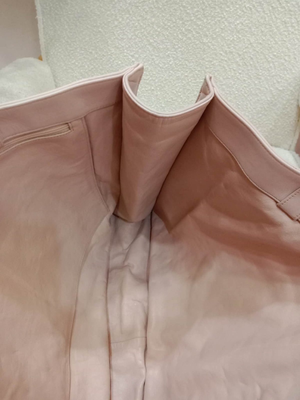 Chanel Vintage Timeless Tote Light Pink Lambskin Series 3