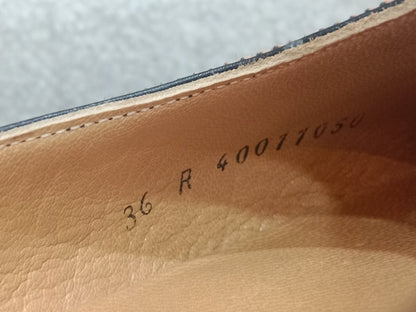 Hermes Slingback Mules Orange size 36