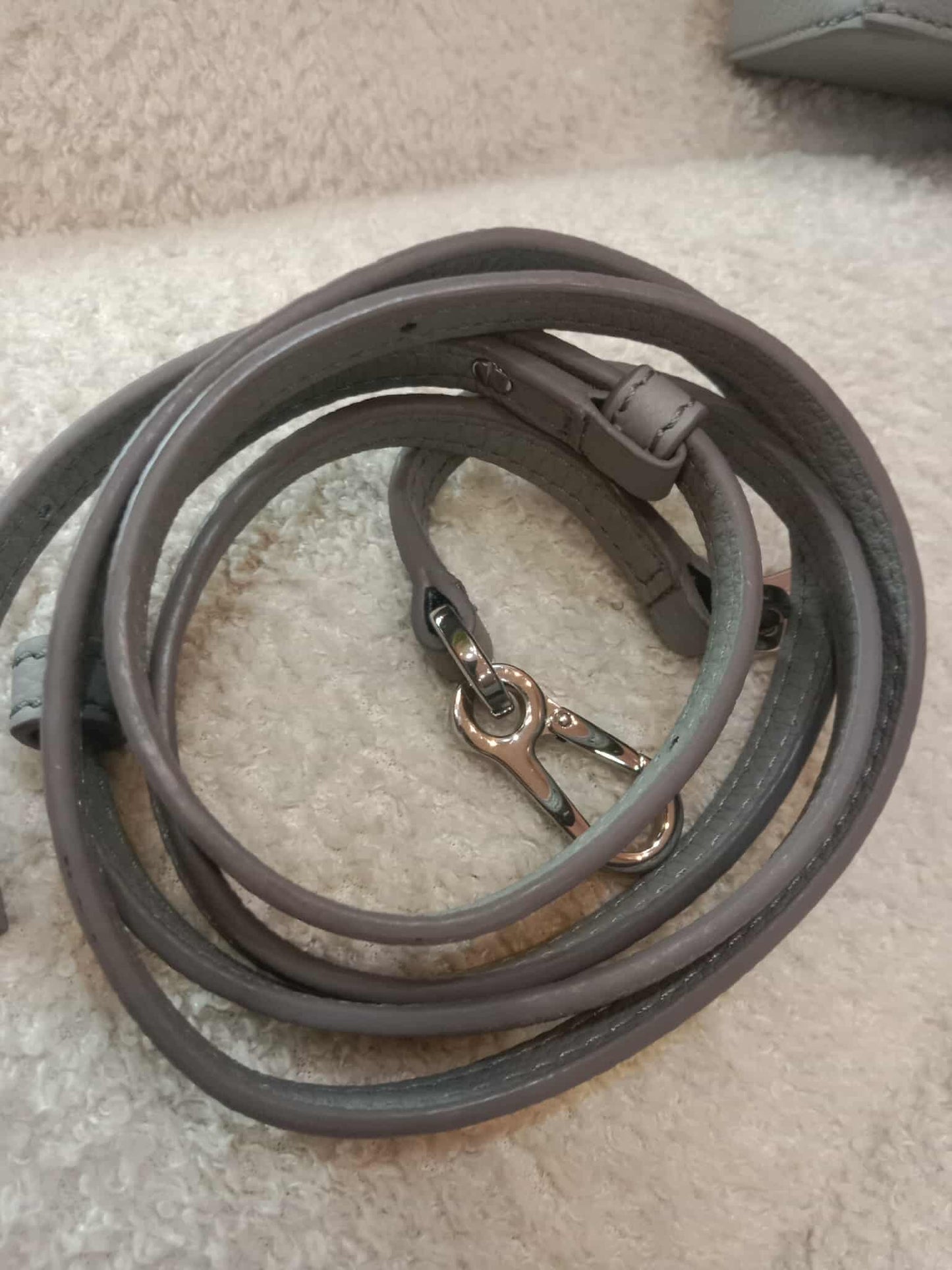 Loewe Puzzle Bag in Pearl Gray