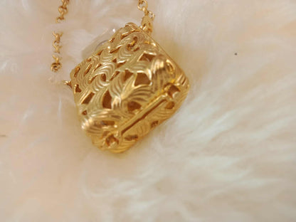 Chanel No. 5 Vintage Perfume Bottle Necklace