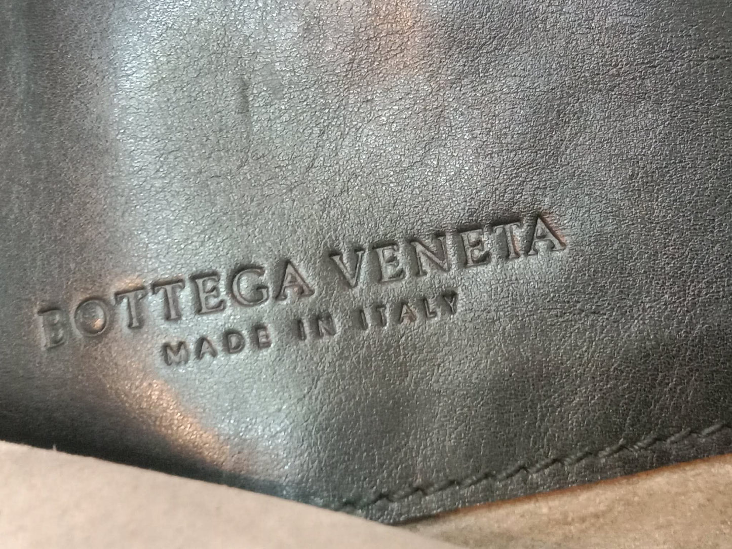 Bottega Veneta Intrecciato Messenger Bag Black