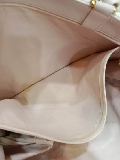 Chanel Vintage Timeless Tote Light Pink Lambskin Series 3