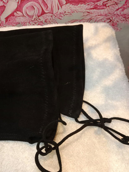 Stuart Weitzman Lowland Lift Pearl Over-the-Knee Boots Black Size 37 1//2