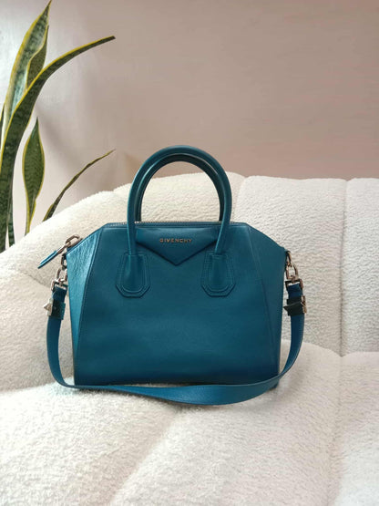 Givenchy Antigona Tophandle Bag Medium Blue