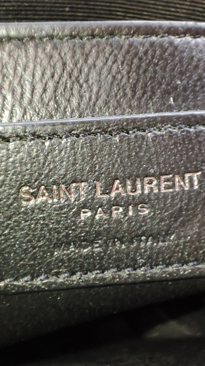 YSL Heart Black Slingbag