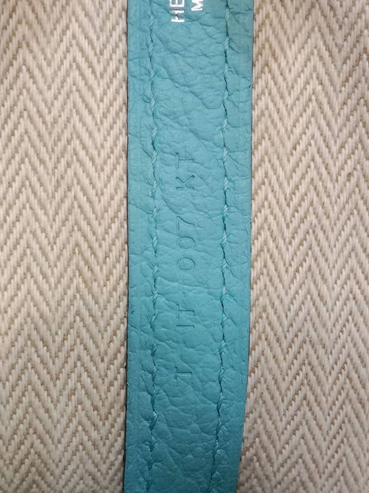 Hermes GPT 36 Bleu Atoll Clemence Stamp T 2015