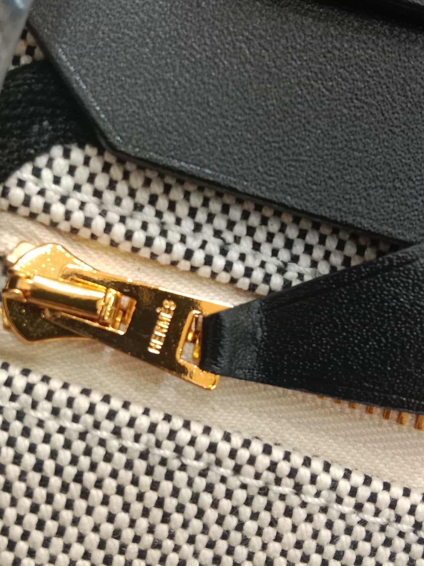 Hermes Mini Herbag Noir Stamp K 2025
