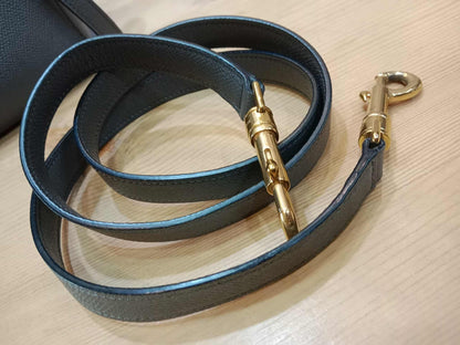 Celine Mini Belt Bag Grey in Grained Calfskin GHW