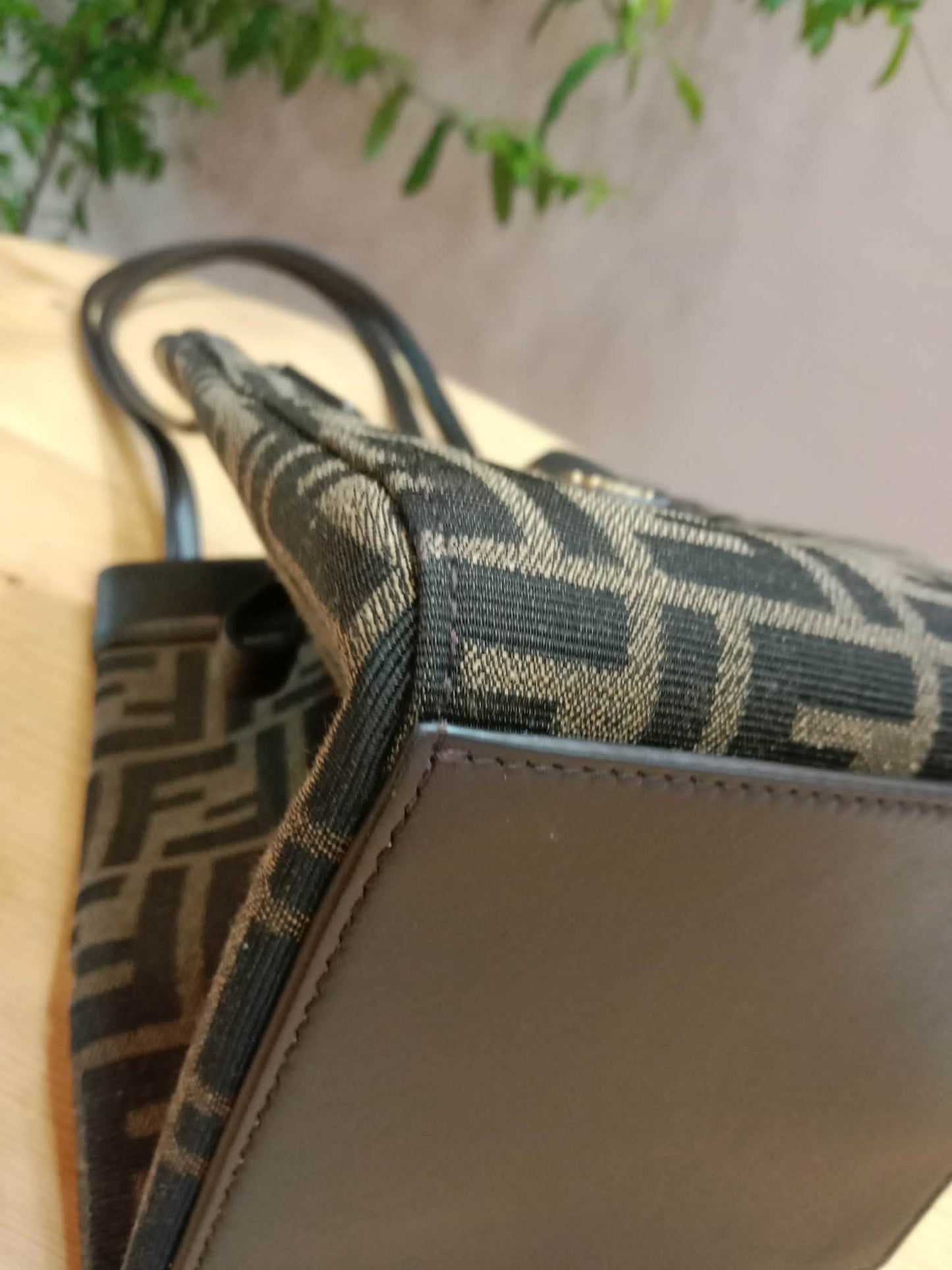 Fendi Origami Mini Bag Brown