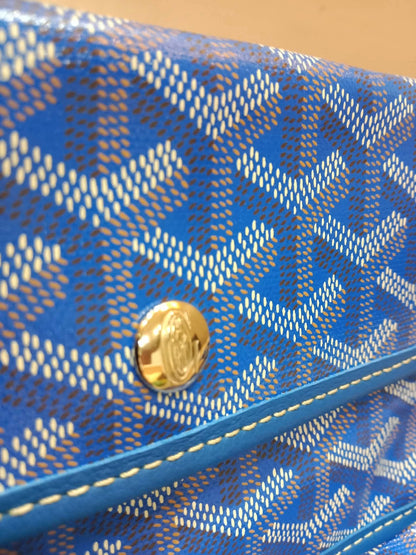 Goyard Saint Louis Tote Blue GM
