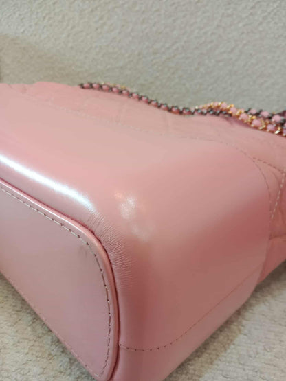 Chanel Gabrielle Hobo Bag Large Pink Series 27