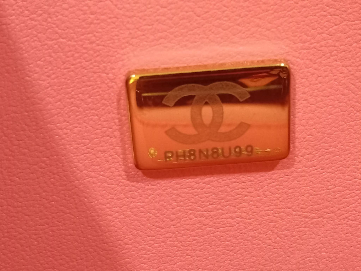 Chanel CC in Love Heart Bag Lambskin Pink Microchipped