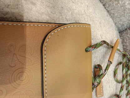 Loewe ELN Brown Wallet Neck Pouch