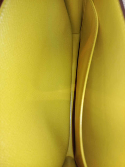 Hermes Constance 24 Jaune Ambre Epsom Stamp C 2018