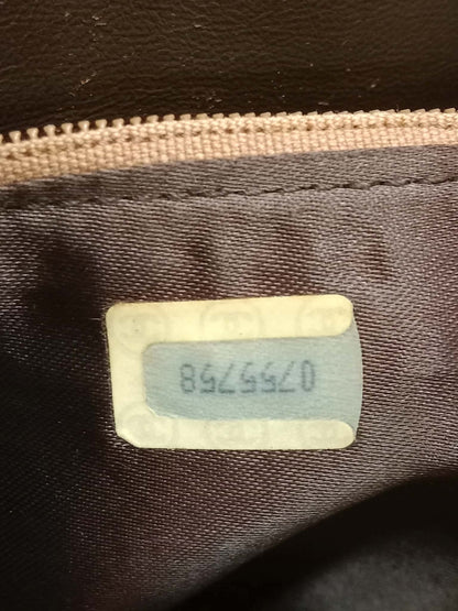 Chanel Vintage Camera Bag Lambskin Brown Series 0