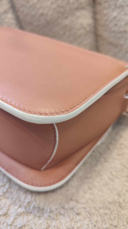 Loro Piana Artemis Salmon Pink Calfskin Bag