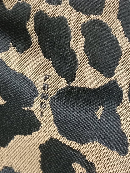 Fendi Mia Flap Bag Leopard Print Shoulder Bag