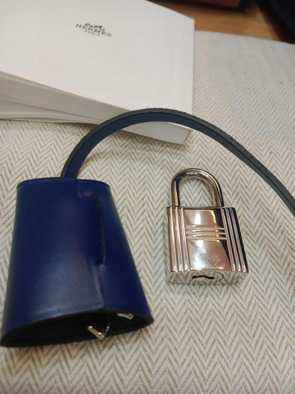 Hermes Herbag Ado Zip Backpack Canvas Bicolor Tan/Blue Stamp U 2022