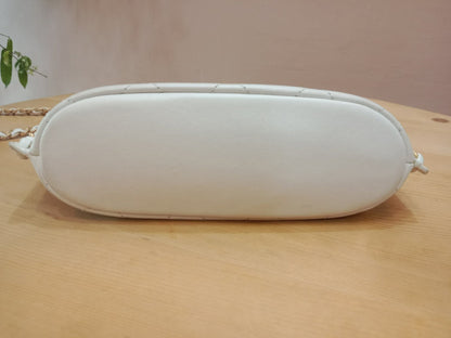 Chanel 21S Hobo Bag Qulted Lambskin White Series 31