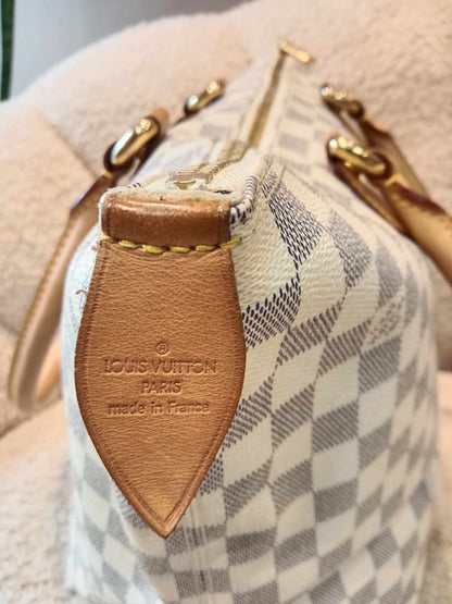 Louis Vuitton Damier Azur Saleya MM Handbag