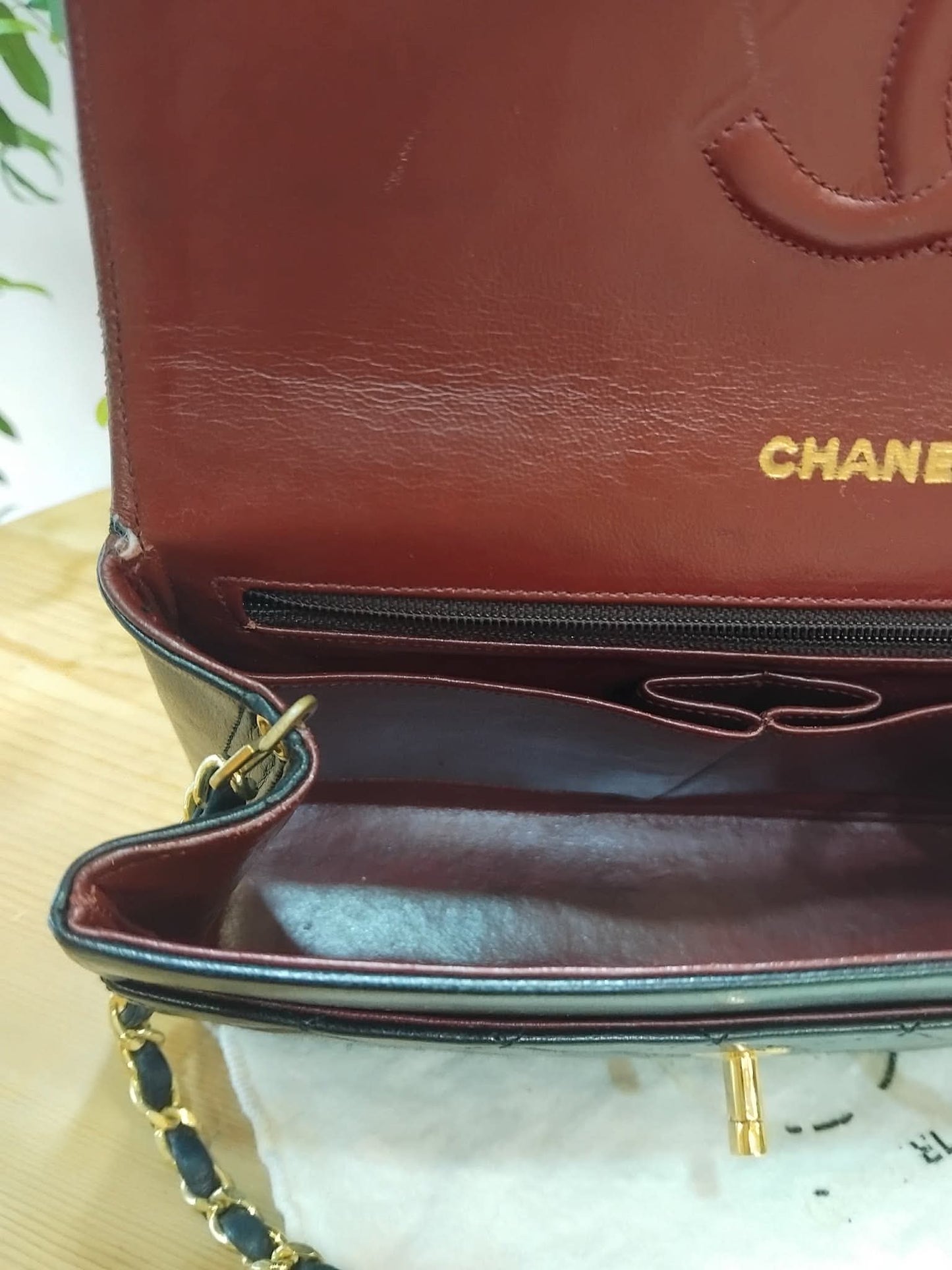 Chanel Circle Lock Flap Vintage CC Lambskin Black Series 1