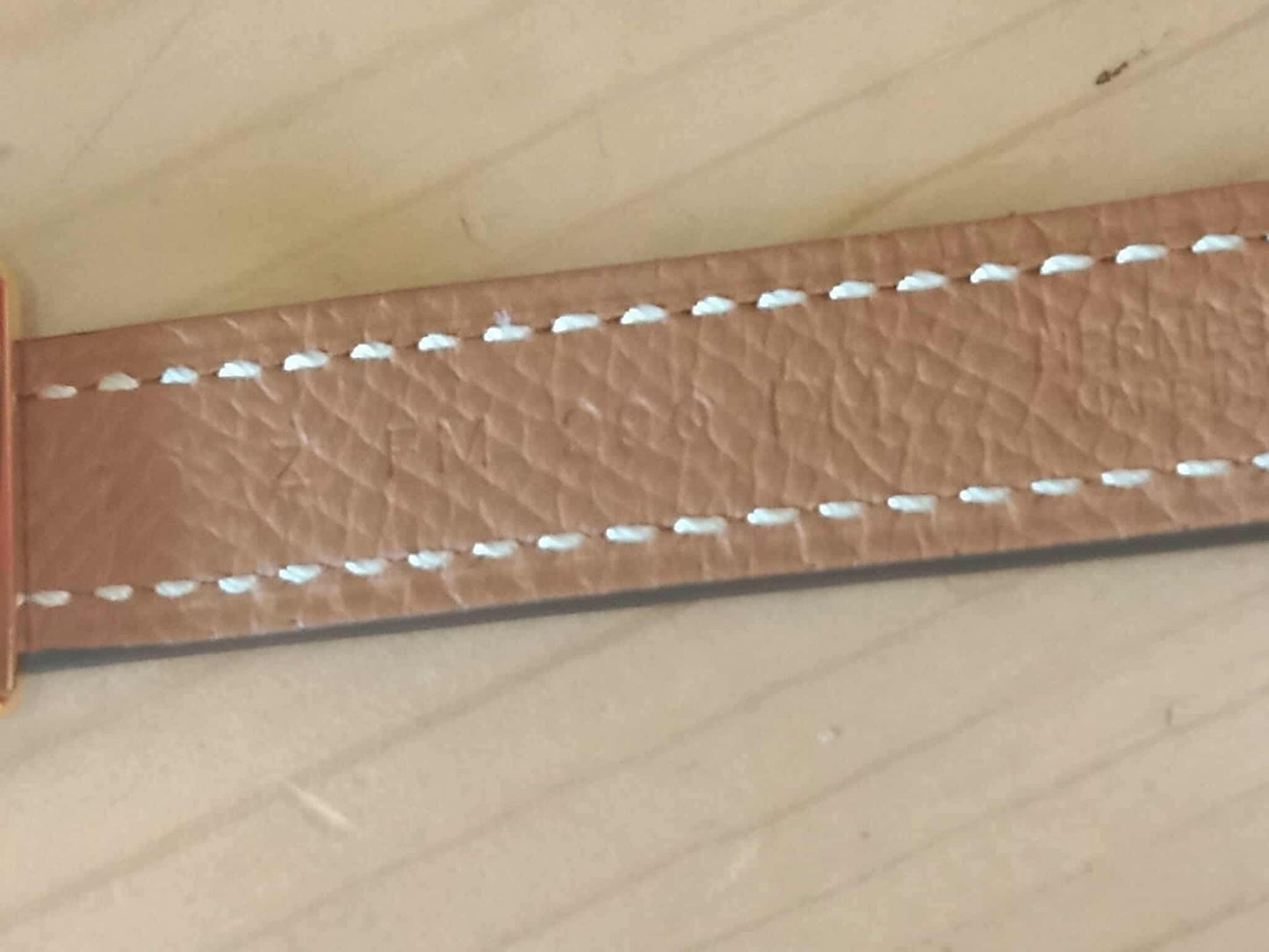 Hermes Lucky 15 Reversible Belt Swift/Epsom Gold/Noir Stamp Z 2021