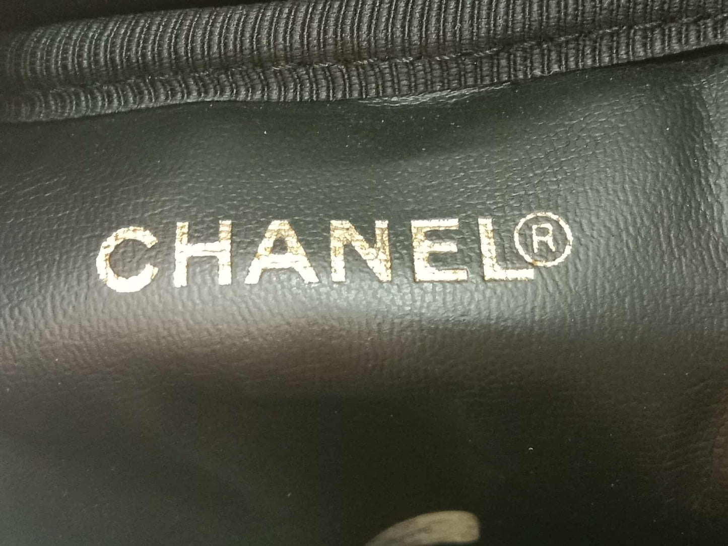 Chanel Denim Vanity Gold-Tone Hardware and the Signature Interlocking CC Logo Series 4