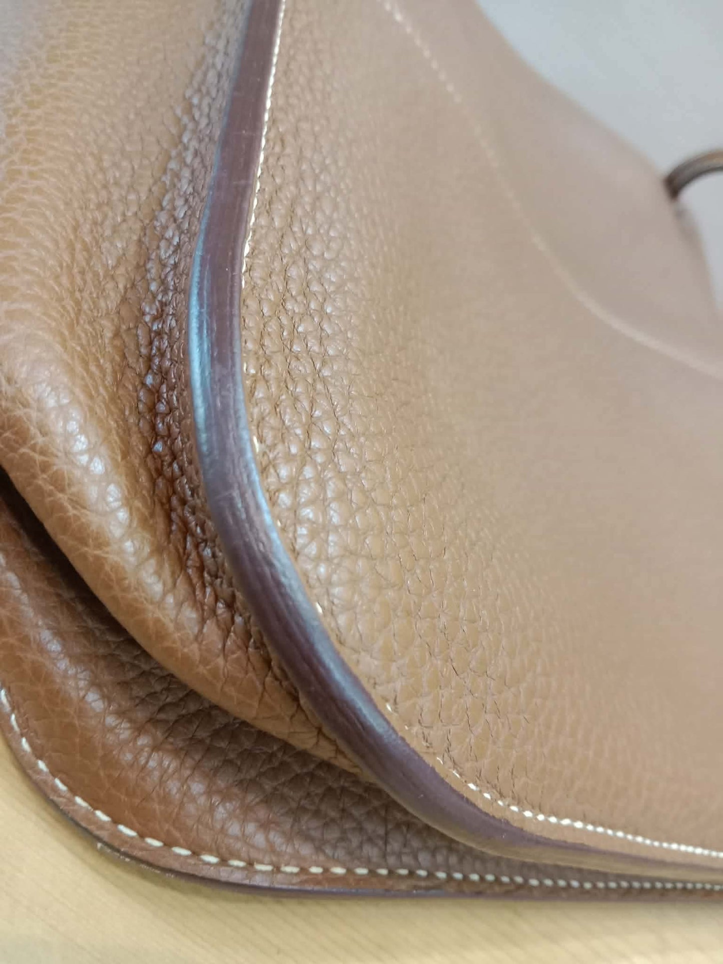 Hermes Halzan 31 Clemence Gold Stamp R 2014