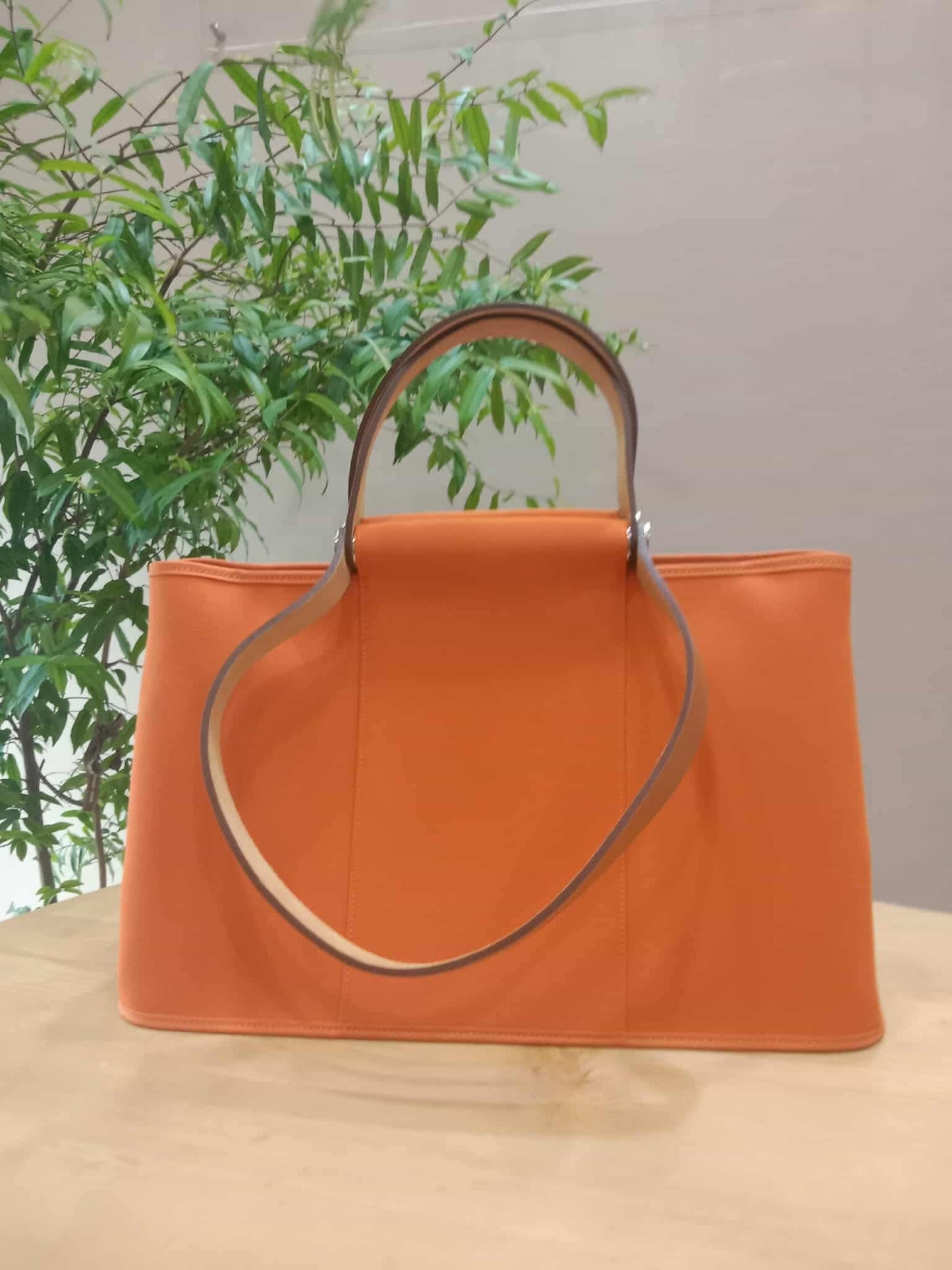 Hermes Cabag Elan Poppy Orange Stamp T 2015
