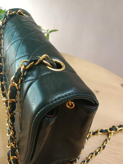 Chanel Diana Black Lambskin Series 2