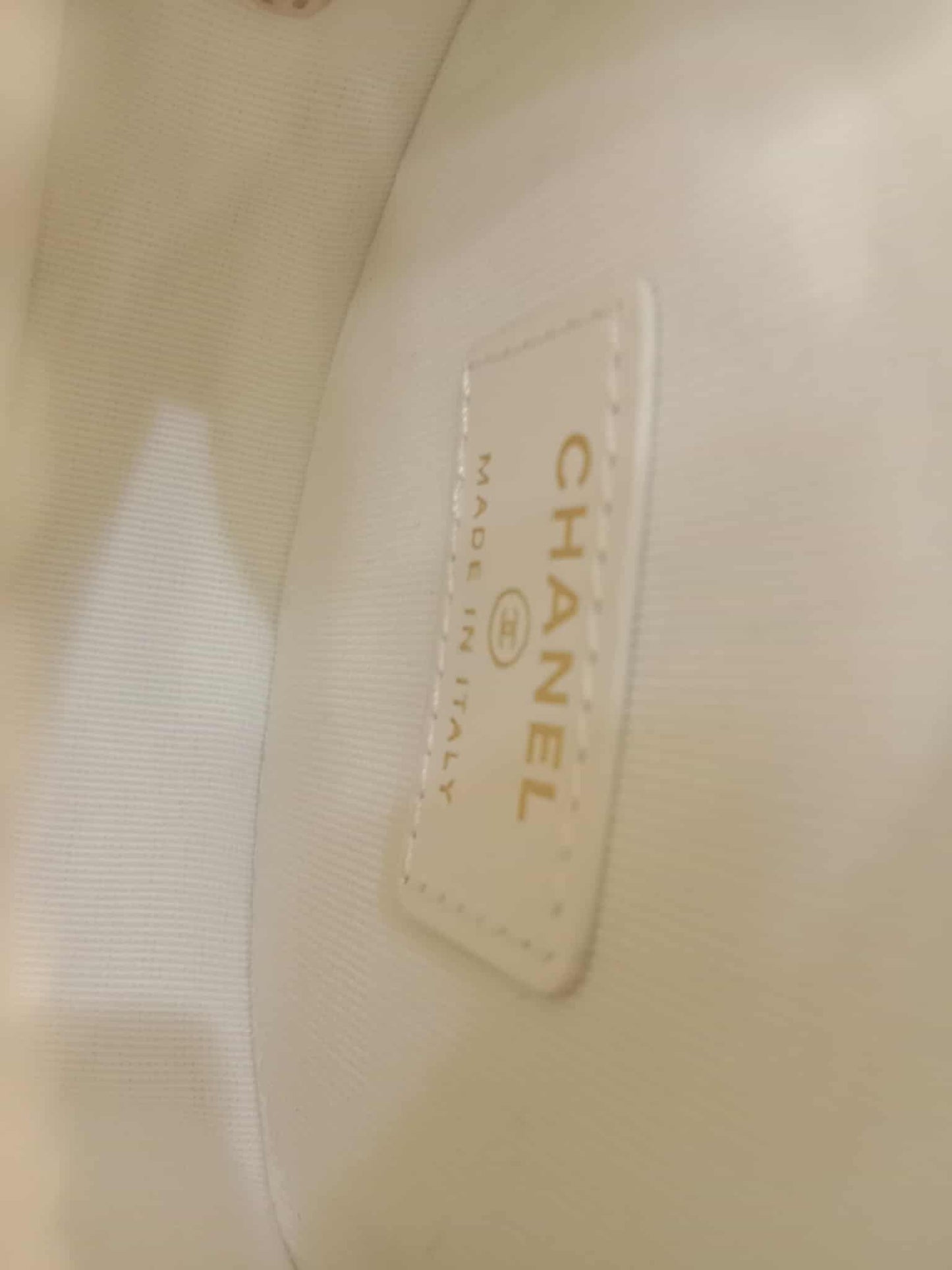 Chanel Tweed Quilted Round Filigree Pouch with Chain Black/White Microchipped