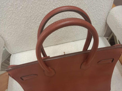 Hermes Birkin 30 Ardennes Noisette Stamp I Square 2005