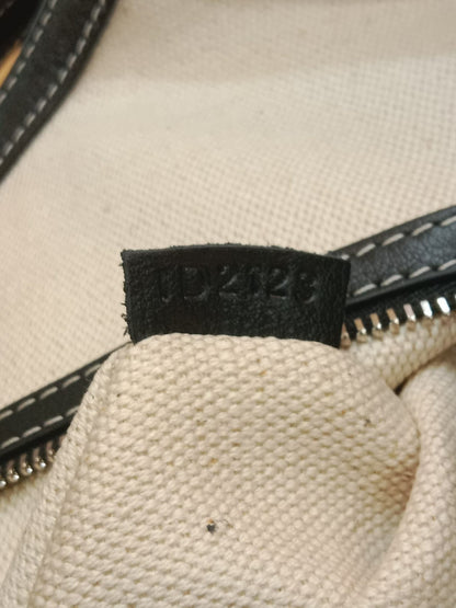 Moynat Paris M Tote Monogrammed Bag Black/White MM