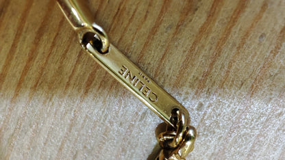 Celine Vintage Gold Necklace